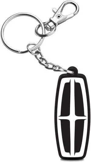 Lincoln Logo Laser Engraved UV Full-Color Acrylic Charm Key Chain