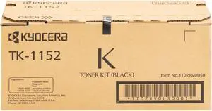Black Toner Cartridge for Kyocera TK-1152 ECOSYS M2635dw, Genuine Kyocera Brand