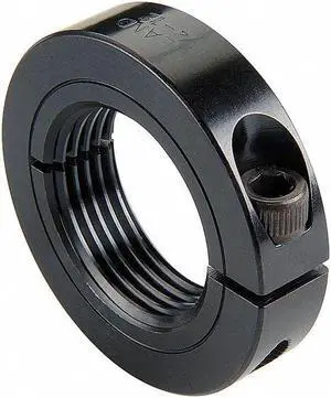 RULAND MANUFACTURING TCL-24-6-F Shaft Collar,Clamp,1Pc,1-1/2-6 In,Steel