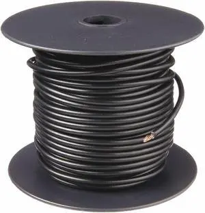 SOUTHWIRE 55667123 14 AWG 1 Conductor Automotive Primary Wire 100 ft. BK