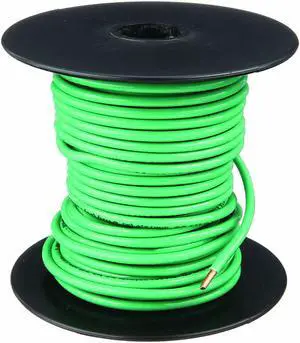 SOUTHWIRE 11583283 Building Wire,THHN,14 AWG,Green,50ft