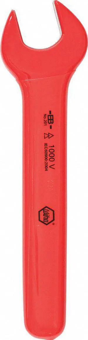 WIHA 20138 Open End Wrench,SAE,9/16" Head Size