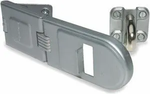 Master Lock Eye Hasp,Steel,Bright Zinc,1/2 In. W  720DPF