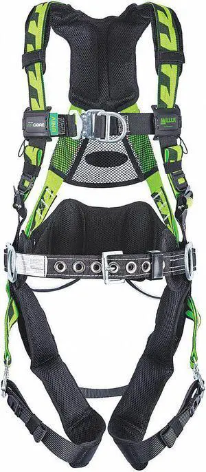 HONEYWELL MILLER ACFW-QCBDPSMG AirCore(TM) Wind Energy Full Body Harness, S/M,