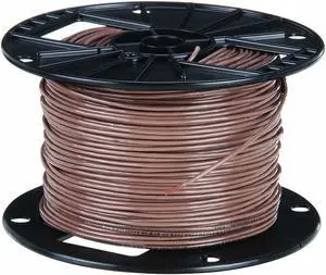 Southwire Building Wire,16AWG,TFFN,Str,Brn,500ft 27039701