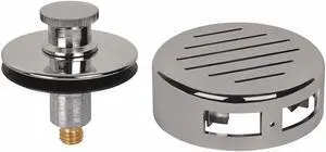 AB&A 60359 Bath Waste & Overflow, Classic Push eN Lift Stopper