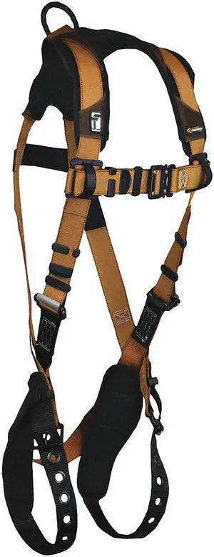 FALLTECH 7080BXL ComforTech(R) Full Body Harness, XL, 425 lb., Quick-Connect
