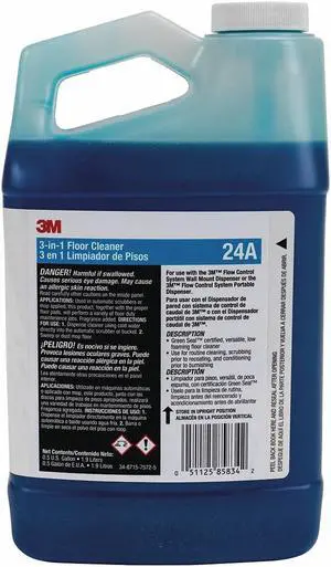 3m Floor Cleaner For Use With 3M™ Flow Control System Chemical Dispenser, 1 EA