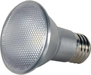 Satco 7w Dimmable PAR20 LED Soft White Flood Waterproof Light Bulb