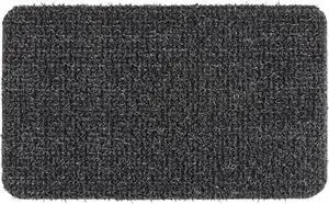 GrassWorx Clean Machine Classic Flint 17.5 In. x 23.5 In. AstroTurf Door Mat