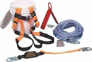 Honeywell Miller Fall Protection Kit,  Universal White  BRFKT50-Z7/50FT