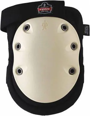 Proflex by Ergodyne Non-Marring Cap Knee Pad H/L Tan Cap,PR  325HL