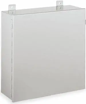 Wiegmann Enclosure Gray ANSI 61 Polyester Powder   B202007CH