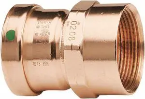 VIEGA 20829 Viega ProPress XL adapter, 3" x 3"