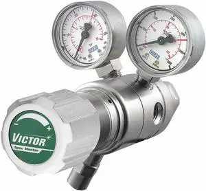 VICTOR 4000-9364 Regulators,Cylinder,Two Stages,CGA 580