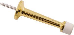 National Gallery 3 In. Polished Brass Door Stop N198051
