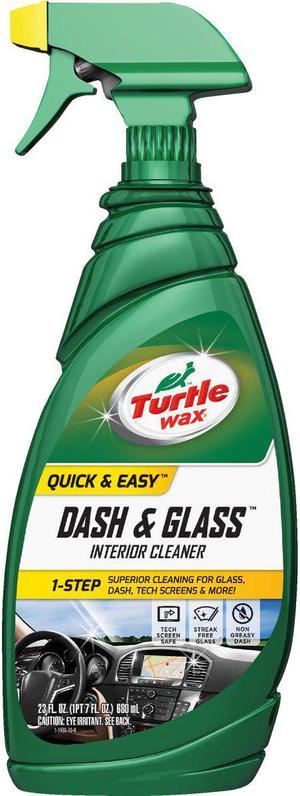 TURTLE WAX T930 Dash and Glass Cleaner,23 oz.,Clear