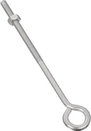 National, N221-143, 1/4" x 6", Zinc, Eye Bolt, 80 LB Load Capacity