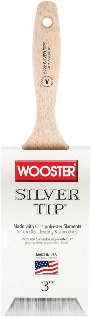 Wooster Brush 3in. Silver Tip Varnish Brush 5222-3