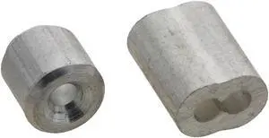 Prime-Line Cable Ferrules and Stops, 3/32", Aluminum GD 12150
