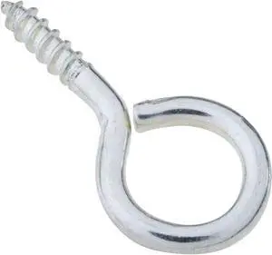 National #12 Zinc Large Screw Eye (10 Ct.) N119081