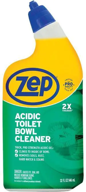Zep 32 Oz. Acidic Gel Toilet Bowl Cleaner ZUATBC32