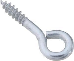 National #214 Zinc Small Screw Eye (12 Ct.) (10 Ct.) N118513