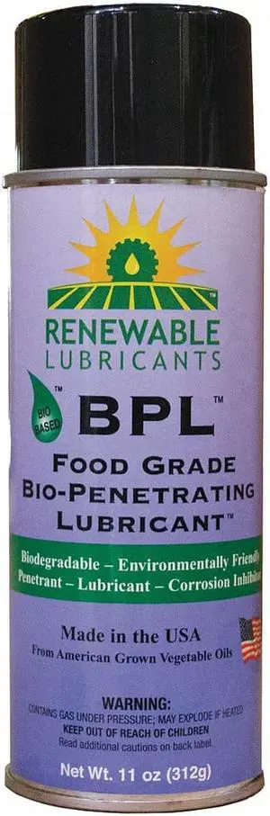 Penetrating Lubricant, -22°F to 295 Degrees F, No Additives, 16 oz. Aerosol Can