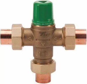 TACO 5002-C3 Mixing Valve, Forged Brass, 1 to 20 gpm