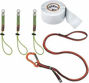 Ergodyne Tool Tethering Kit,3 Attachments  3182