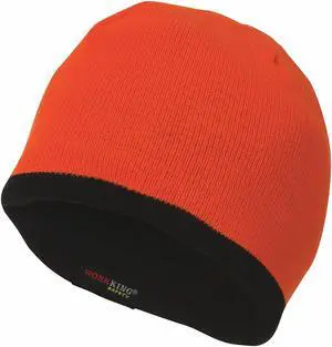 TOUGH DUCK SA2831 Beanie Cap,Fluorescent Orange,Universal