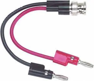 POMONA 3957 BNC Male,30VAC/60VDC,Red/Black