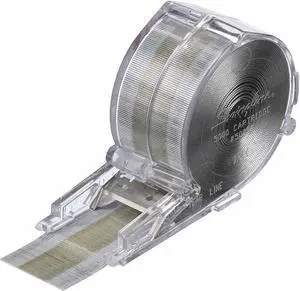 Swingline Staples, ChiselPtCart, 1/4 In Leg, PK5000 Silver Steel S7050050B Swingline Staples, ChiselPtCart, 1/4 In Leg, PK5000 Silver Steel S7050050B