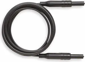 POMONA ELECTRONICS 4911A-60-0 Retractable Sheath Banana Plug Patch Cord, CAT