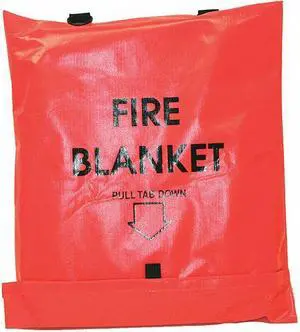 First Voice Fire Blanket,Gray,84 in. L x 62 in. W  911-83700TS