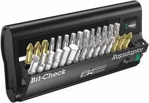 Wera Hex/Torx Bit Set,Pieces 29  05056440001