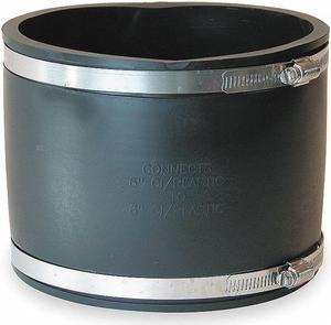 Sim Supply Flexible Coupling,PVC,5 in For Pipe Size  1056-55