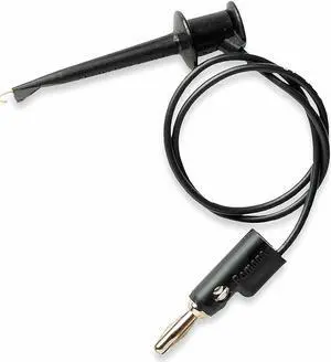 POMONA ELECTRONICS 3782-60-2 Mini Hook Test Clip, Banana Plug, Capable of