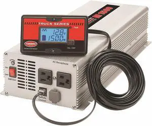 TUNDRA M1500 Power Inverter, Modified Sine Wave, 3,000 W Peak, 1,500 W