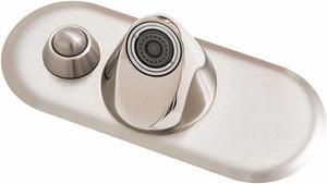 BESTCARE WH3376 Metering 4" Mount, 3 Hole Ligature Resistant Bathroom Faucet