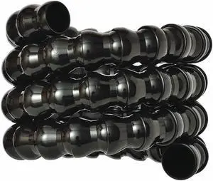 Loc-Line Hose,Black,3/4",5ft.,Coil  69539-BLK