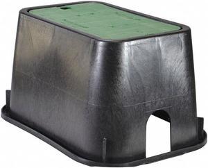 NDS D1000-SG Valve Box,Rectangular,10-1/4"Hx13-3/8"W