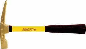 AMPCO SAFETY TOOLS H-10FG Bricklayers Hammer,48 Oz,Nonsparking