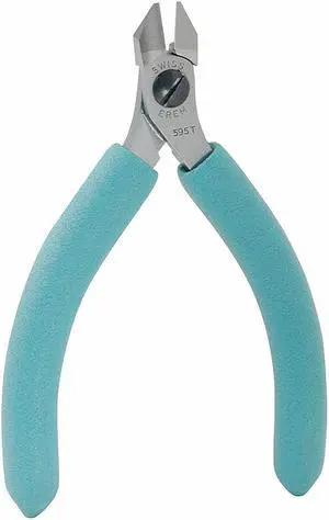 EREM 595T 6 1/2 in Diagonal Cutting Plier Semiflush Cut Uninsulated