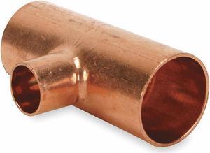 Nibco Reducing Tee,Wrot Copper,3"x3"x2",CxCxC  611R 3x3x2