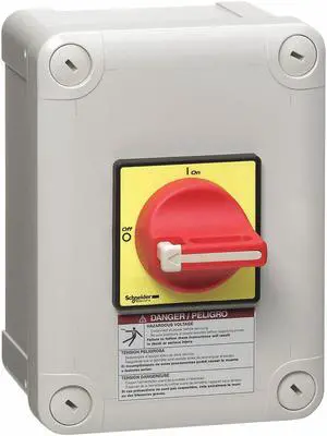 SQUARE D VC1GUN Enclosed Disconnect Switch, 20 A, 690V AC, 3 pole
