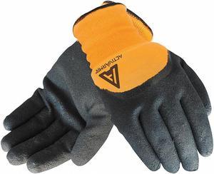 ANSELL 97-011 Hi-Vis Cut Resistant Coated Gloves, A2 Cut Level, Nitrile, 10, 1