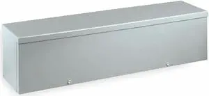 WIEGMANN RSCG060624 Wiring Trough,Mtllc,6In.Hx 6In.Wx 24In.D