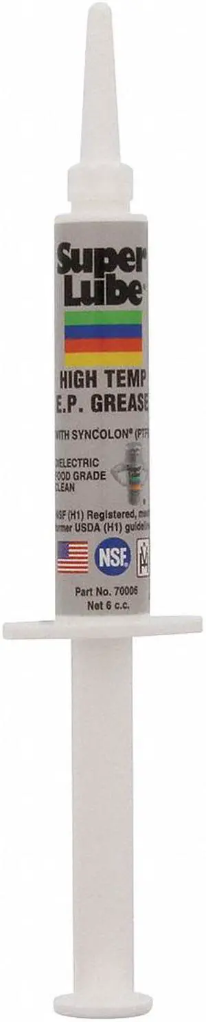 Super Lube High Temp EP Grease,6 cc  70006