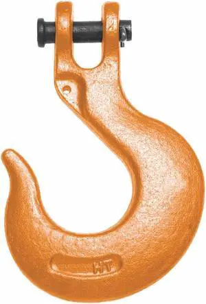 Campbell Slip Hook,5/16 in.,5100 lb,Clevis,Orange  4403415